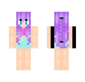 ★Nicole★ Grape Beach Girl - Girl Minecraft Skins - image 2