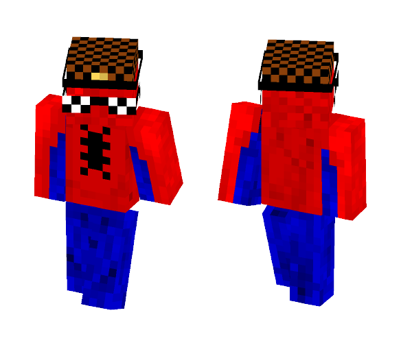 Thuglife Spoderman - Male Minecraft Skins - image 1