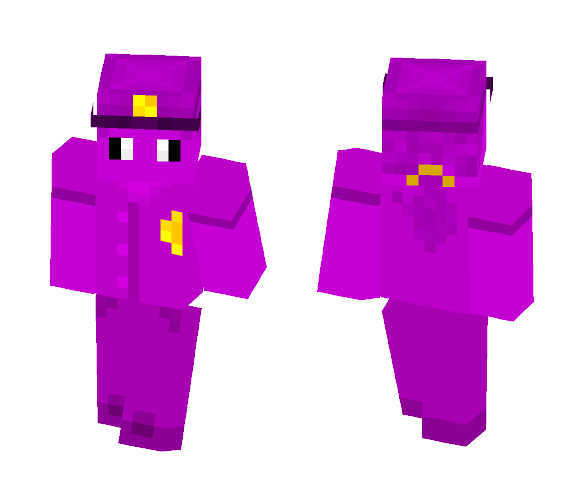 Purple guy - Male Minecraft Skins - image 1