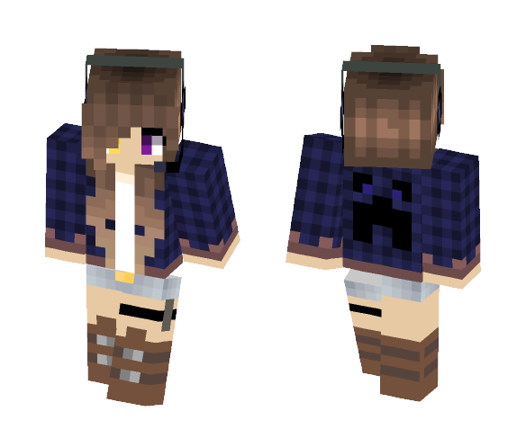 TheNightHunter - Female Minecraft Skins - image 1