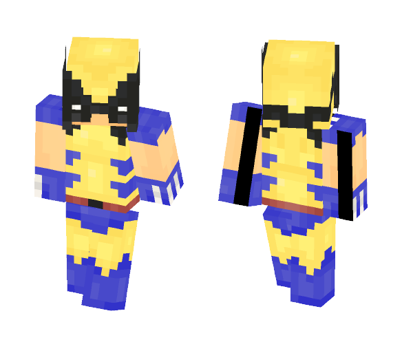 Wolverine - Male Minecraft Skins - image 1