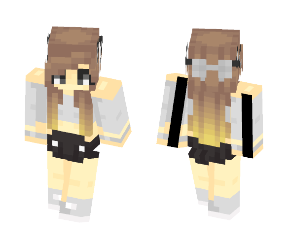 what does da fox say? - Female Minecraft Skins - image 1