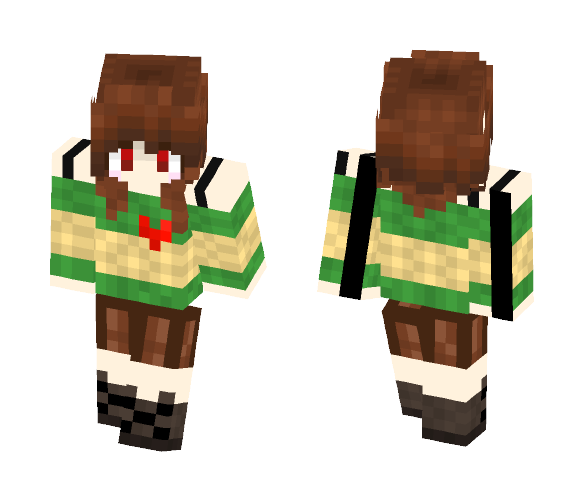 Download Free Chara Dreemurr (Undertale) Skin for Minecraft image 1 Chara Dreemurr (Undertale) - Female Minecraft Skins - image 1