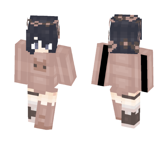 Short haired girl! (nothing much??) - Color Haired Girls Minecraft Skins - image 1