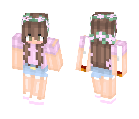 Simple Girl ☁︎ | OliviaPlayss - Girl Minecraft Skins - image 1