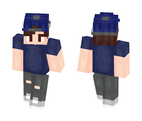 im back >. - Male Minecraft Skins - image 1