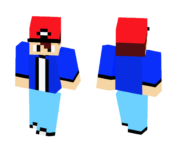 The Pokemon trainer - Male Minecraft Skins - image 1
