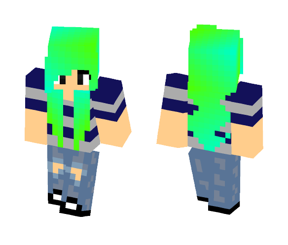 My original casual skin - Female Minecraft Skins - image 1