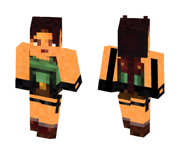 Tomb Raider: Lara Croft {FMV} - Female Minecraft Skins - image 1