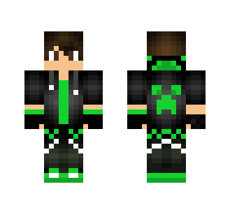 green and gray gamer boy