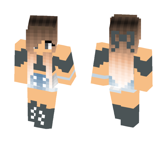 Download Free Tumblr Girl Skin for Minecraft image 1 Tumblr Girl - Girl Minecraft Skins - image 1