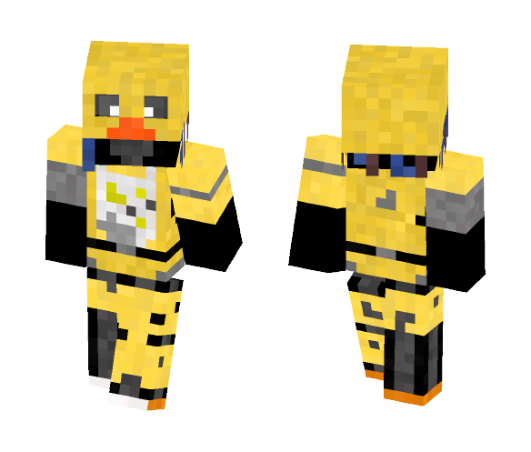 Ignited Chica - Female Minecraft Skins - image 1