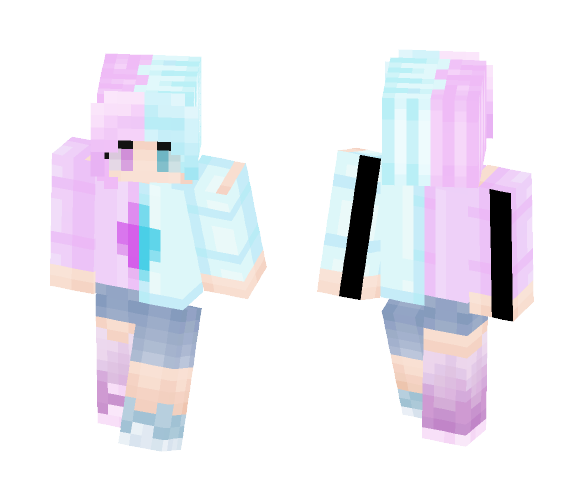 Peyton is bigender(: - Interchangeable Minecraft Skins - image 1