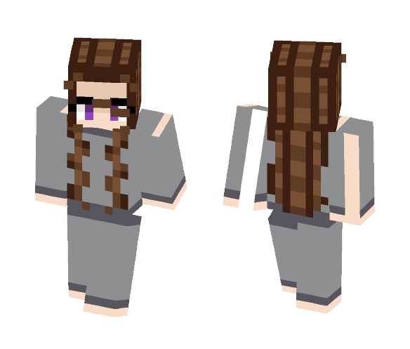 Pajama Girl - Girl Minecraft Skins - image 1