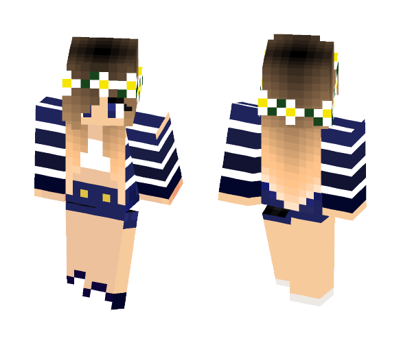 Summer girl - Girl Minecraft Skins - image 1