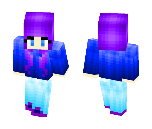 Shaded Girl Skin (I tried) - Girl Minecraft Skins - image 1
