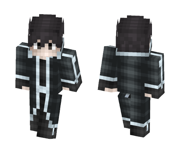 Kirito - SAO - Male Minecraft Skins - image 1