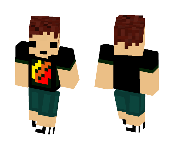 cool skin trick - Male Minecraft Skins - image 1