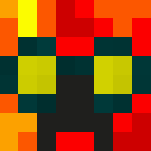 Fire Creeper Scientist - Male Minecraft Skins - image 3