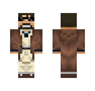 Ssundee with a brown coat - Male Minecraft Skins - image 2