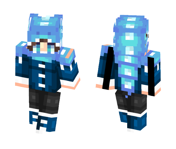 (Ice Wyvern Slayer) - Male Minecraft Skins - image 1