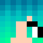Download Free Bathing Suit Girl w/ mermaid hair Skin for Minecraft image 3 Bathing Suit Girl w/ mermaid hair - Color Haired Girls Minecraft Skins - image 3