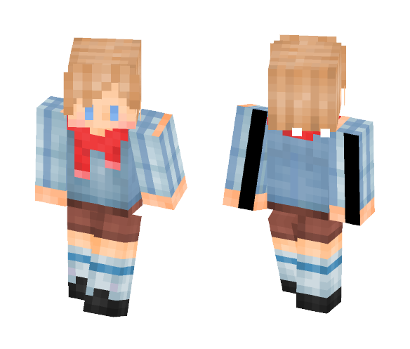 ✿ Sweet Little Buddy ♓ - Male Minecraft Skins - image 1