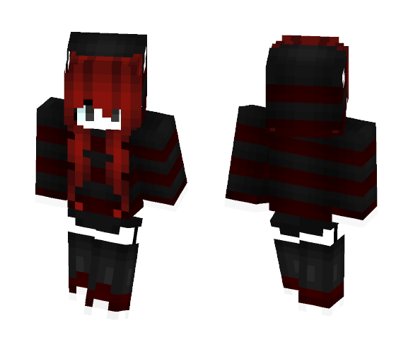 ~Auburn Hair - Girl Skin~ - Color Haired Girls Minecraft Skins - image 1