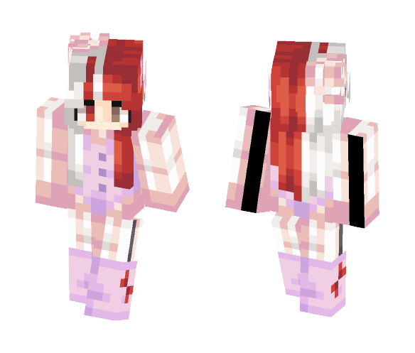 Fawkesy Fanskin | Aster + Fanart! - Female Minecraft Skins - image 1