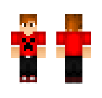 Boy with red shirt