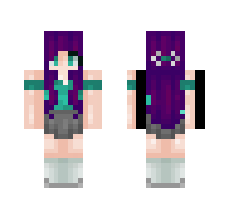 Purple and Cyan