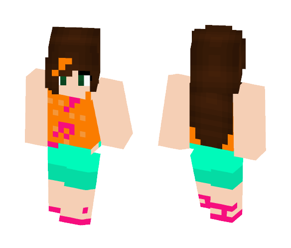 Lego-Friends Andrea - Female Minecraft Skins - image 1