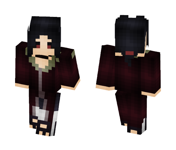 Itachi Uchiha Edo Tensei HD - Male Minecraft Skins - image 1