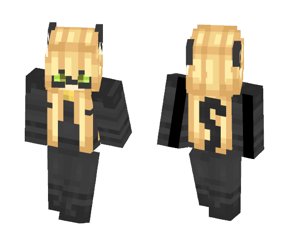 |☆|Kat|☆| ~ Female Chat Noir ~ - Female Minecraft Skins - image 1
