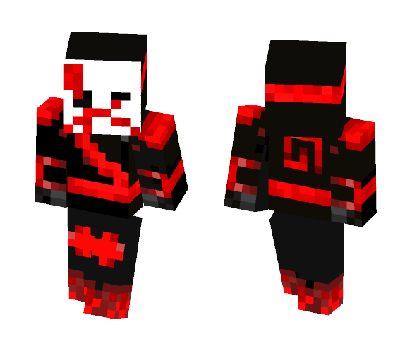 kabuki ninja - Interchangeable Minecraft Skins - image 1