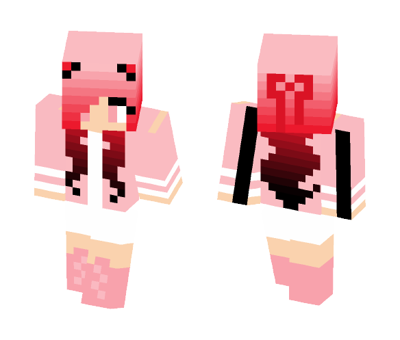 Cute girl/cat - Cute Girls Minecraft Skins - image 1