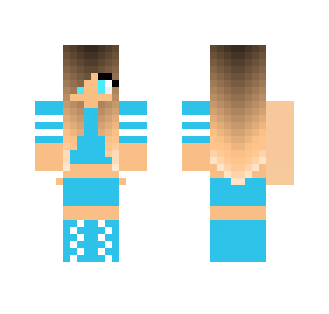 Blue Cute Girl