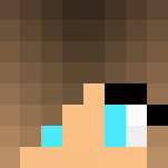 Blue Cute Girl - Cute Girls Minecraft Skins - image 3