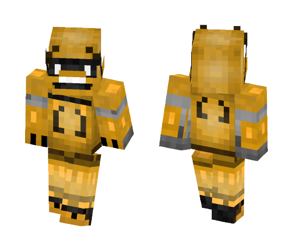 Samurai Hero - Male Minecraft Skins - image 1