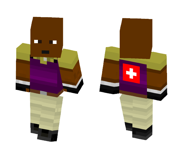 Coach from L4D (Left 4 Dead) - Male Minecraft Skins - image 1