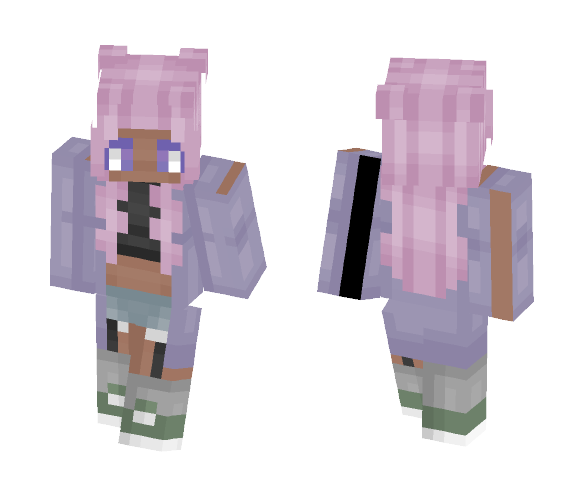 Purple - Female Minecraft Skins - image 1