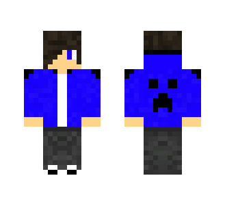 Blue Teen (Headphones) - Male Minecraft Skins - image 2