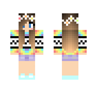 Rainbow Tye Dye Girl