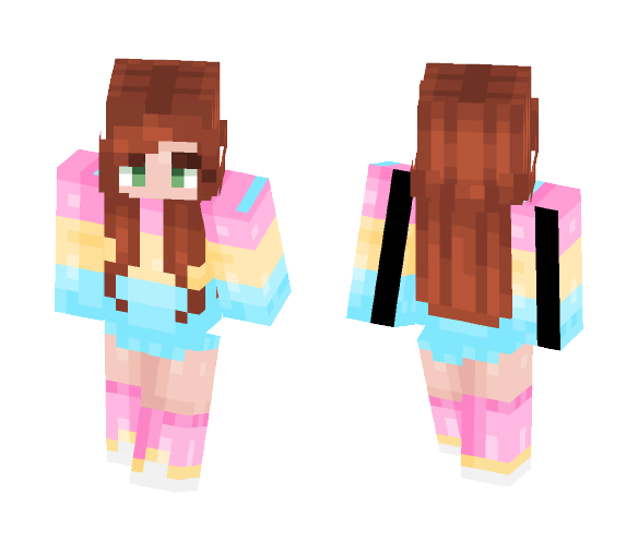???? | Pan Pride - Female Minecraft Skins - image 1