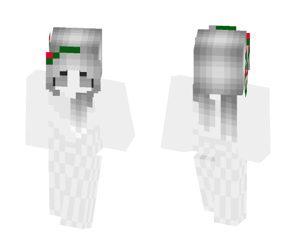Madusa Statue with roses - Female Minecraft Skins - image 1