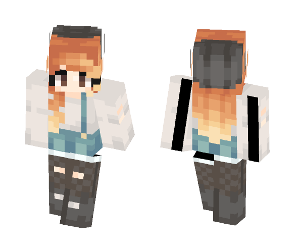 Tired of Talking - Female Minecraft Skins - image 1