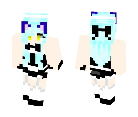 Japanese Anime Cat Maid - Anime Minecraft Skins - image 1