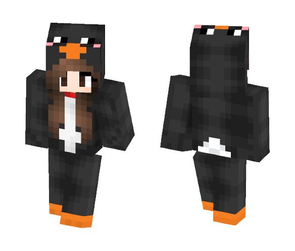 Penguin girl - Girl Minecraft Skins - image 1
