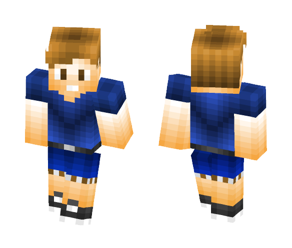 Bart the Golden Boy - Boy Minecraft Skins - image 1