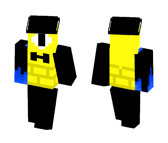 Bill Cipher V2 (Gravity Falls) - Male Minecraft Skins - image 1